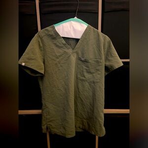 FIGS WOMENS SCRUB SET IN MOSS